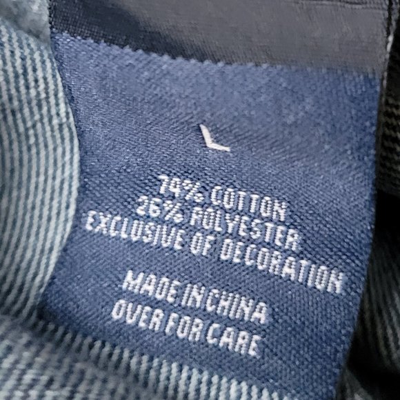 Amethyst Jeans Embroidered  Sleeveless Jean Jacket Denim Vest Size Large - Picture 10 of 14